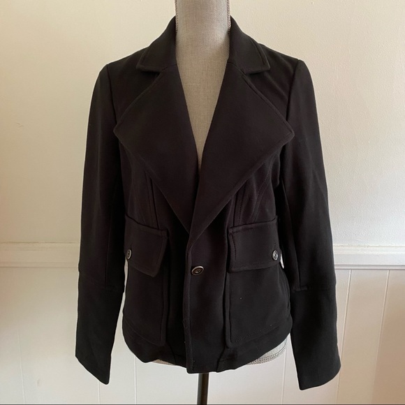 A BY ANTHROPOLOGIE Surin Moto Jacket M - Picture 8 of 10